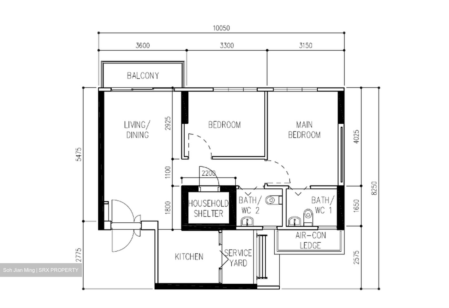 Blk 118A Alkaff Lakeview (Toa Payoh), HDB 3 Rooms #617995521